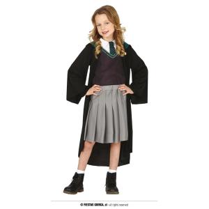 COSTUME STUDENTE DI MAGIA TAGLIA 5-6 ANNI HARRY  SERPEVERDE