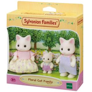 SYLVANIAN FAMILIES - TRIO FAMIGLIA GATTO FLORA ESSENTIAL