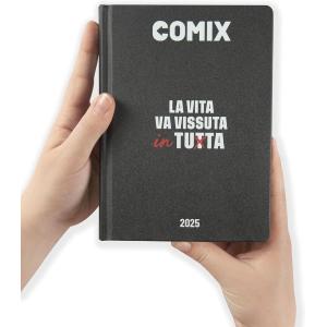 DIARIO AGENDA COMIX 16M STANDARD BIANCO E NERO