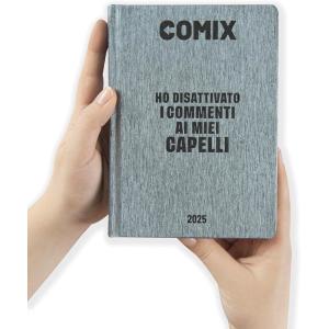 DIARIO AGENDA COMIX 16M STANDARD GEAR NERO