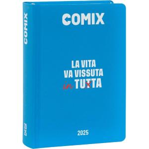 DIARIO AGENDA COMIX 16M STADARD CIANO