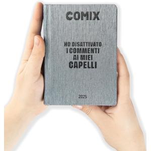 DIARIO AGENDA COMIX 16M MIGNON PLUS GEAR NERO