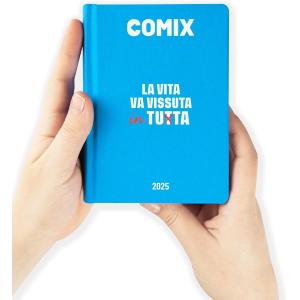 DIARIO AGENDA COMIX 16M MIGNON PLUS CIANO