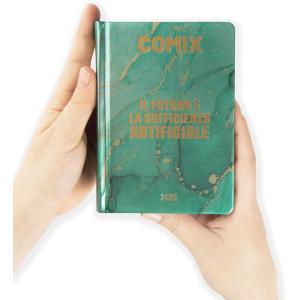 DIARIO AGENDA COMIX 16M MIGNON PLUS FLUID MARBLE MARMO