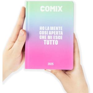 DIARIO AGENDA COMIX 16M 11X15X3 MINI PASTEL GRADE PASTELLO