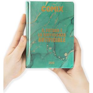 DIARIO AGENDA COMIX 16M MINI FLUID MARBLE MARMO