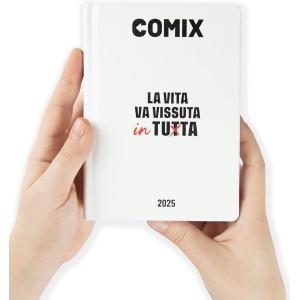 DIARIO AGENDA COMIX 16M MINI BIANO