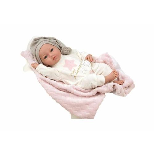 ARIAS TRUDI - BAMBOLA REBORN BEBÈ UNICORN 40 CM CON PESO 60781