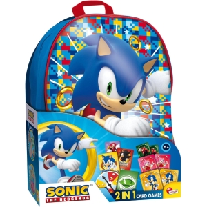 SONIC 2 IN 1 GIOCO DI CARTE CON ZAINETTO