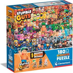 PUZZLE 180 PZ STUMBLE GUYS SCATOLA QUADRATA