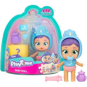 CRY BABIES PLAYTIME MINI BAMBOLA TINA 8.5 CM