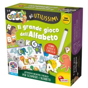 CAROTINA GLI UTILISSIMI IL GRANDE GIOCO DELL'ALFABETO