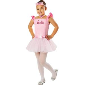 COSTUME BARBIE BALLERINA BAMBINA MISURA 5-6 ANNI