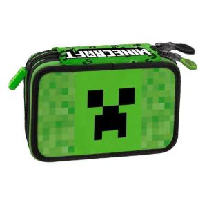 ASTUCCIO  3 ZIP PIXEL MINECRAFT