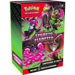 CARTE POKEMON - BUNDLE BOX 6 BUSTINE SEGRETO FIABESCO SV 6.5