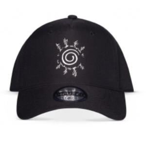 CAPPELLO NERO NARUTO CON SIMBOLO SHIPPUDEN