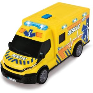 AMBULANZA IVECO DAILY 18 CM CON LUCI E SUONI