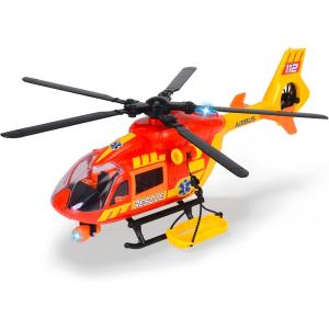 ELICOTTERO AMBULANZA 36 CM CON LUCI E SUONI E BARELLA