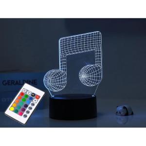 LAMPADA LED 3D MUSIC