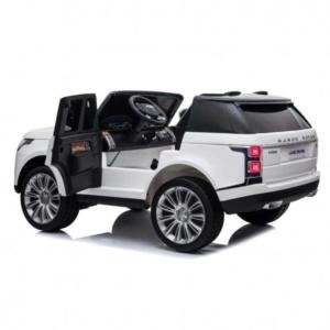 AUTO ELETTRICA 12 V RANGE ROVER FULL BIANCO 2 POSTI