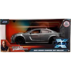 FAST & FURIOUS AUTO SCALA 1:32 - 2021 DODGE CHARGER SRT HELLCAT GRIGIO