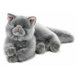 PELUCHE 'LEONARD' GATTO SDRAIATO - L. 40 CM.