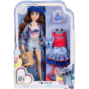 DISNEY ILY FASHION DOLLS - BAMBOLA 30 CM CON OUTFIT STITCH E VESTAGLIA