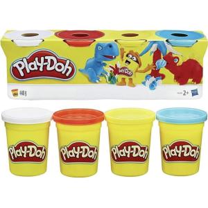 PLAYDOH VASETTI 4PZ CLASSIC COLORI ASSORTITI 448G