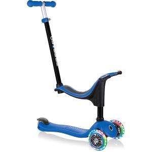 GLOBBER MONOPATTINO 3 RUOTE 4 IN 1 CON SELLA GO-UP SPORTY LIGHT - BLU NAVY