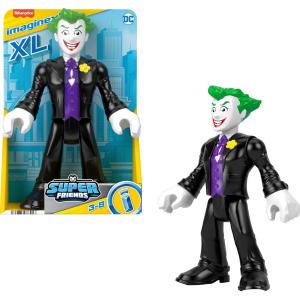 IMAGINEXT - DC SUPER FRIENDS XL JOKER CON VESTITO NERO 25 CM