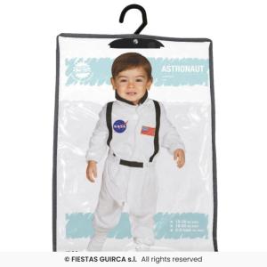 COSTUME ASTRONAUTA NEONATO TAGLIA 18-24 MESI