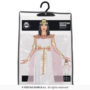 COSTUME PRINCIPESSA EGIZIANA BIANCO ADULTA TAGLIA 42-44 (L)