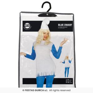 COSTUME PUFFI PUFFETTA BLU ADULTA TAGLIA M