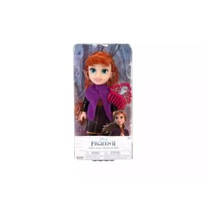 BAMBOLA PETITE ANNA FROZEN PERSONAGGIO 15 CM CON MANTELLO VIOLA