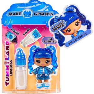 YUMMILAND BAMBOLA CON LIPGLOSS ROBY BLUEBERRY BLU