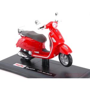 VESPA GTS 300 2017 ROSSA IN SCALA 1:18