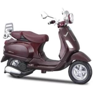 VESPA LXV 2013 ROSSO METALLICO SCURO IN SCALA 1:18