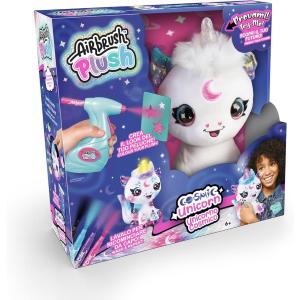 AIRBRUSH PLUSH PELUCHE UNICORNO COSMICO