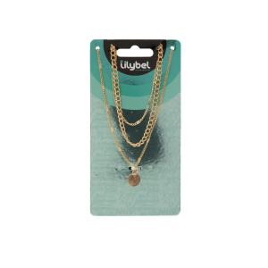 LILYBEL COLLANA 3 PEZZI CATENE