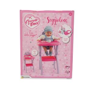 COCCOLE & BACI - SEGGIOLONE H CM.56 CON ACCESSORI