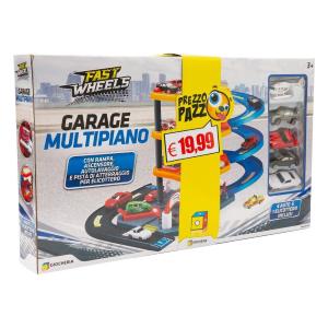 PREZZO PAZZO - FAST WHEELS GARAGE MULTIPIANO