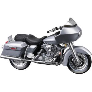 MOTO IN SCALA 1:18 HARLEY DAVIDSON 2002 ROAD GLIDE GRIGIO