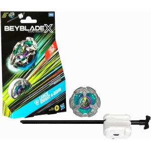 BEYBLADE X STARTER PACK LANCE KNIGHT 4-80HN VERDE ACQUA E VIOLA