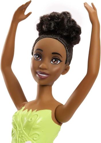 Prodotto MAT HLV92.HLV94 DISNEY PRINCESS BAMBOLA BALLERINA CON TUTU VERDE TIANA MATTEL