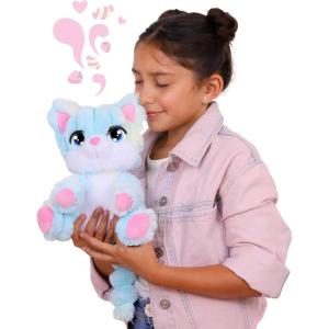 PELUCHE COTTON CUTIES TAGLIA GRANDE AZZURRO E BIANCO GATTINO 925663