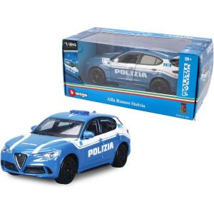 AUTO ALFA ROMEO STELVIO POLIZIA 1:24