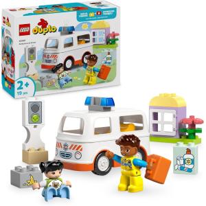 LEGO DUPLO AMBULANZA E AUTISTA