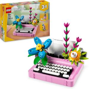 LEGO CREATOR MACCHINA DA SCRIVERE CON FIORI