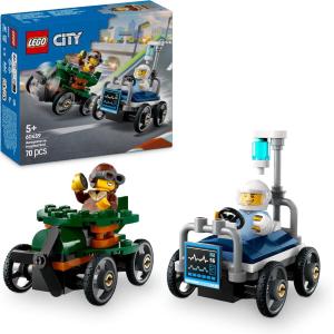 LEGO CITY GREAT VEHICLES PACK VEICOLI DA CORSA: AEREO CONTRO LETTO D’OSPEDALE