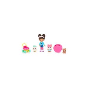 GABBY'S DOLLHOUSE PACK DA 4 PERSONAGGI "KITTY CARE"